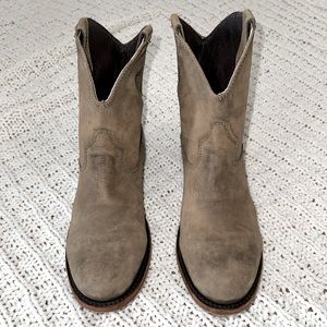 Liberty Black Leather Cowboy Boots